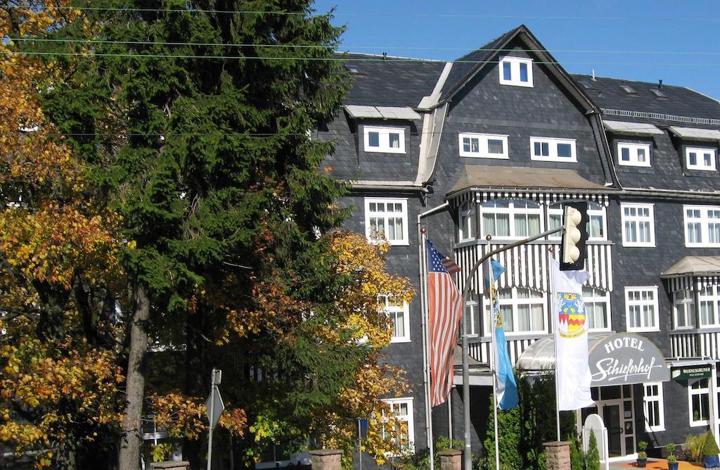 Hotel Schieferhof - Glaslust Neuhaus am Rennweg Eksteriør bilde
